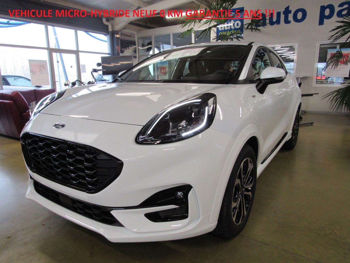 Véhicule d'occasion FORD PUMA 1.0 ECOBOOST HYBRID 125 ST-LINE POWERSHIFT NEUF